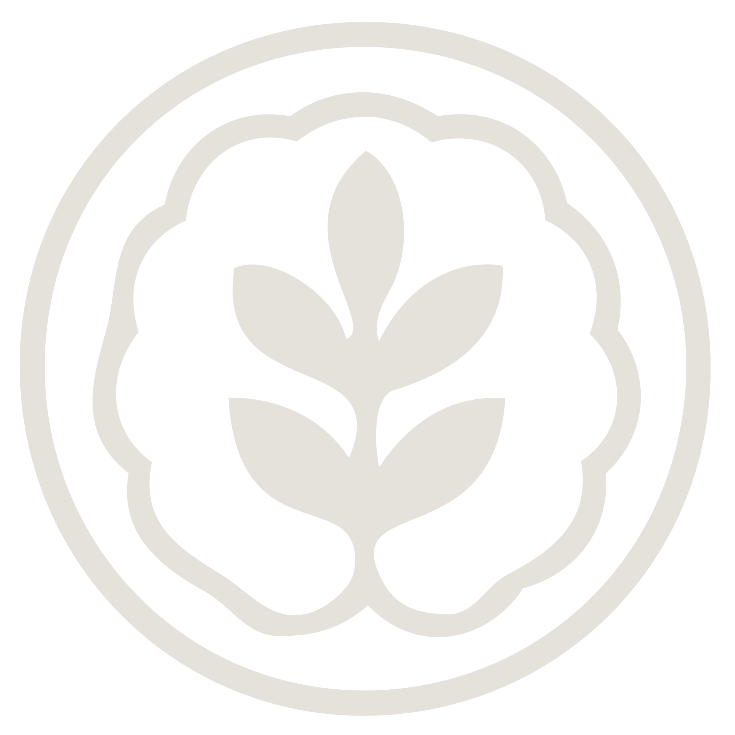 Logo Mygraine naturopathe Paris 17 — déclinaison beige